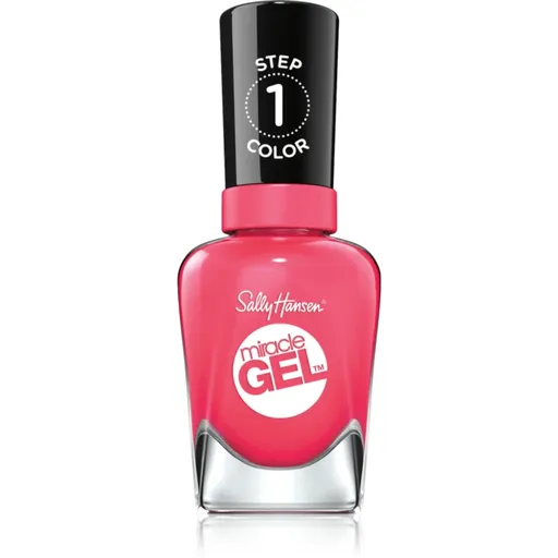 Sally Hansen Miracle Gel™ gélový lak na nechty bez použitia UV/LED lampy odtieň 339 Electric Pop 14.7 ml