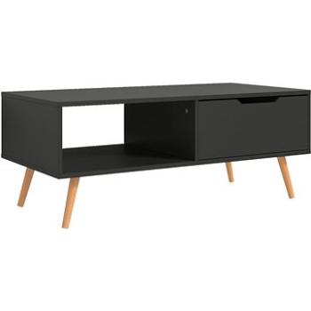 SHUMEE Konferenčný stolík sivý 100 × 49,5 × 43 cm drevotrieska, 326788
