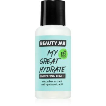 Beauty Jar My Great Hydrate hydratačné tonikum s výťažkami z uhorky 80 ml