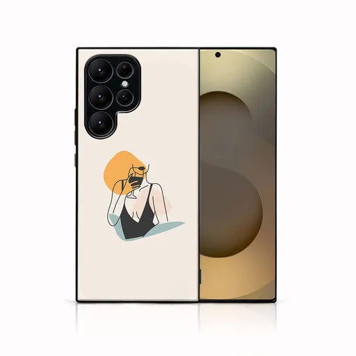 MY ART Ochranný kryt pre Samsung Galaxy S25 Ultra 5G WOMAN (197)