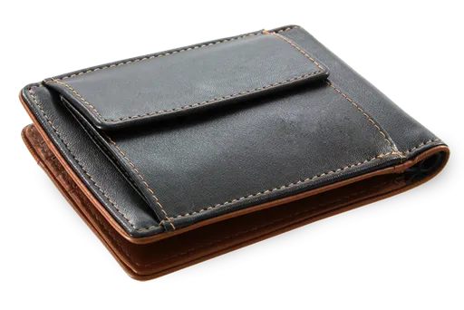 Čiernohnedá pánska kožená peňaženka - dolárovka 519-8132-60/47