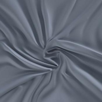 Kvalitex Satin foaie cu elastic gri închis, gri închis, 80 x 200 cm