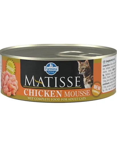 Farmina MO P MATISSE cat chicken mousse (pena), konzerva 85g