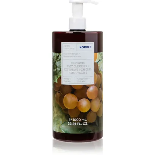 Korres Santorini Grape revitalizujúci sprchový gél 1000 ml