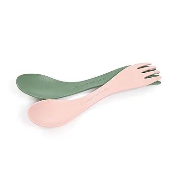 Light My Fire Spork little 2-pack sandygreen/dustypink (7331423012442)