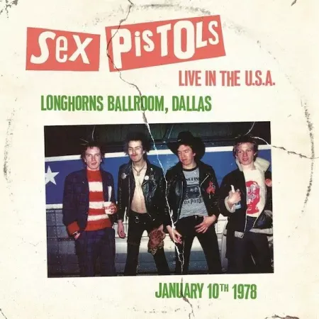 Sex Pistols Live in the U.S.A. 1978 Dall AS 1 LP