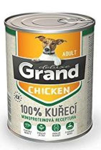 GRAND konz. pes deluxe 100% hydina 400g + Množstevná zľava