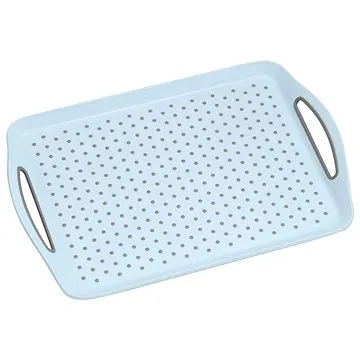 Kesper servírovací plastový, protišmykový modrý 45,5 × 32 cm (77206)