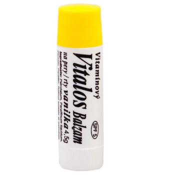 Vitalos balzam na pery vanilka SPF 5,  4,5g