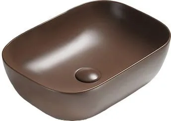 MEXEN - Rita umývadlo na dosku 45 x 32, hnedá mat 21084568