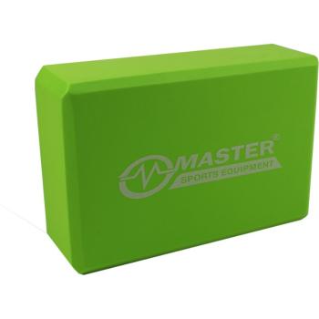 Master Sport Master Yoga jogový blok farba Green (23 × 15 × 7,5 cm) 1 ks