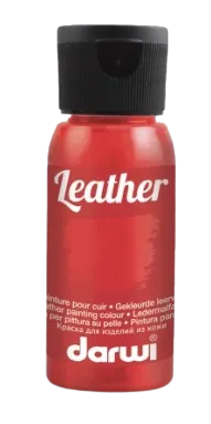 DARWI LEATHER - Farba na kožu rumelková (420050490) 0,05 L