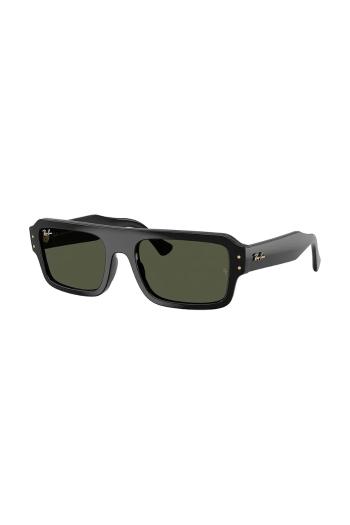 Slnečné okuliare Ray-Ban čierna farba, 0RB4454