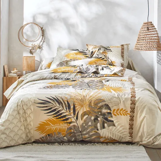 Posteľná bavlnená bielizeň Cayenne zn. Colombine®, s potlačou palmových listov