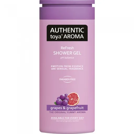 Sprchový gél Authentic toya aróma Grapes & grapefruit 400ml
