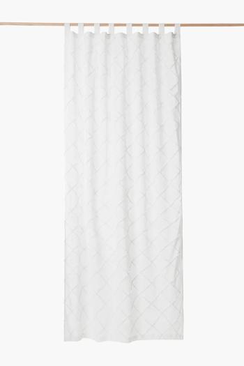 Dekoratívna záclona Calma House Royal 140 x 280 cm biela farba