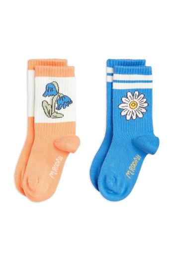 Detské ponožky Mini Rodini Flower 2-pak 2566010300