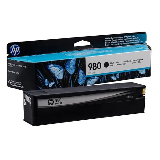 HP 980 D8J10A čierna (black) originálna atramentová cartridge