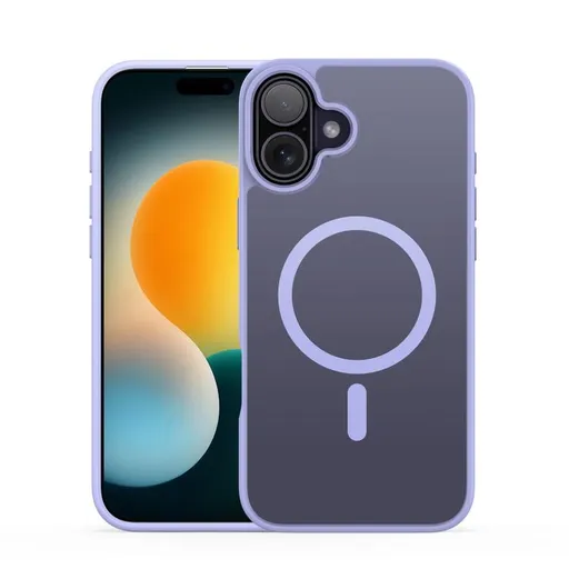 DUX YIND Ochranný obal s MagSafe pre Apple iPhone 17 fialový