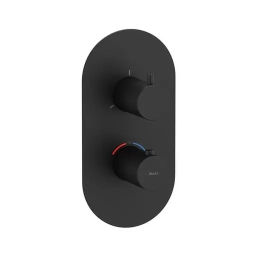 Sprchová a vaňová batéria Ravak Espirit bez podomietkového telesa čierna matná X070289