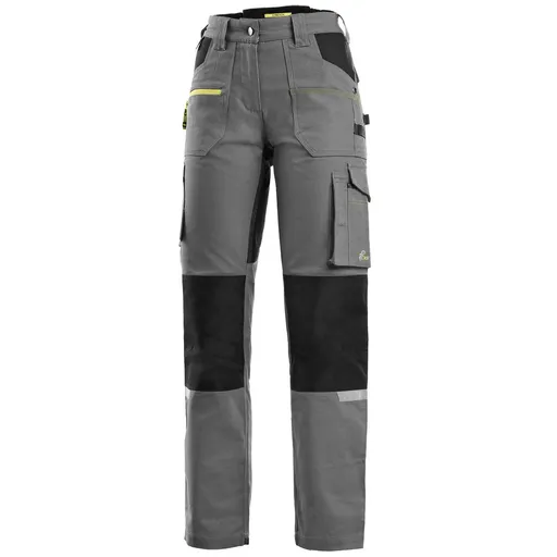 Canis (CXS) Dámske montérky do pása CXS STRETCH - Šedá / čierna | 38