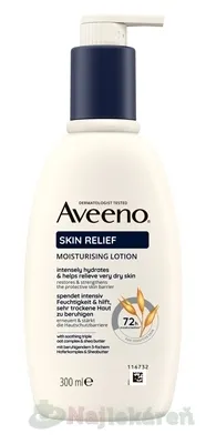 Aveeno SKIN RELIEF hydratačné telové mlieko 300ml