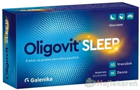 Oligovit Sleep vrecúška 10 ks