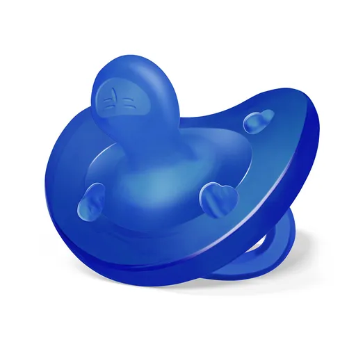 Chicco cumlík Physio celosilikon chlapec 1 ks modrá