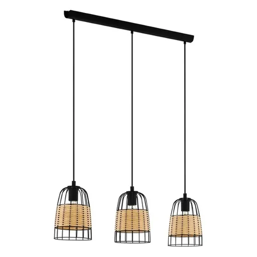 Závesné osvetlenie Eglo ANWICK čierna 43313