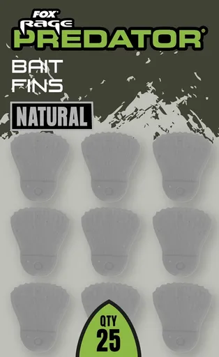 Fox rage predator plutvičky bait fins natural 25 ks