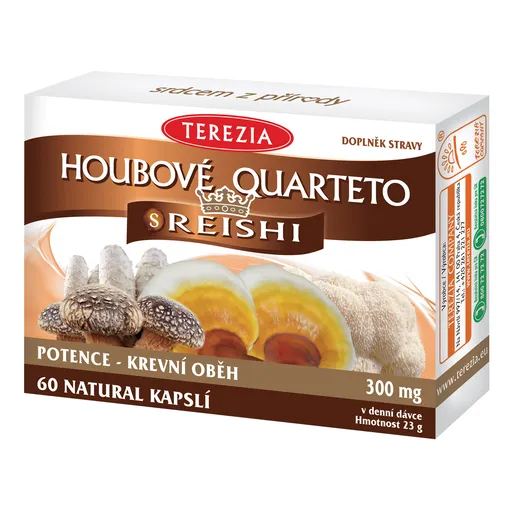 TEREZIA HUBOVÉ QUARTETO s REISHI 60cps