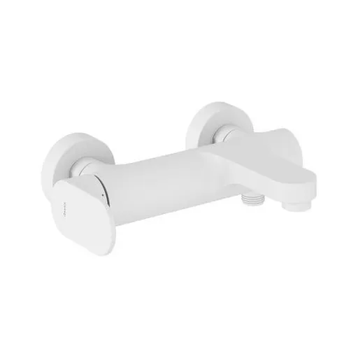 Vaňová batéria Ravak Eleganta bez sprchového setu 150 mm Biela matná X070256