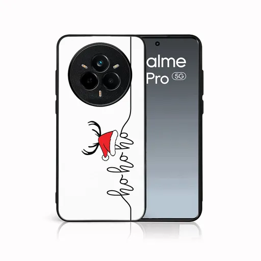 MY ART Kryt s vianočným dizajnom Realme 14 Pro 5G HOHOHO (073)