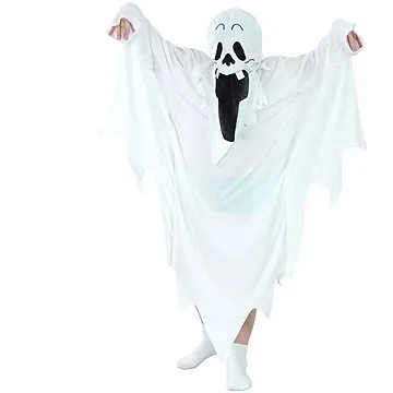 Detský Kostým Duch veľ. 120/130 cm – Unisex – Halloween (5901238649298)