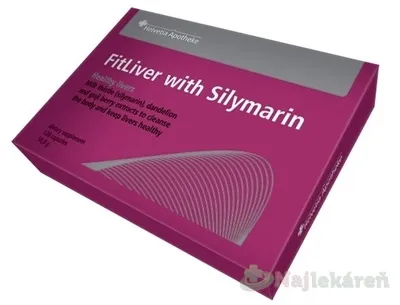 Helvetia Apotheke FitLiver with Silymarin 120 kapsúl