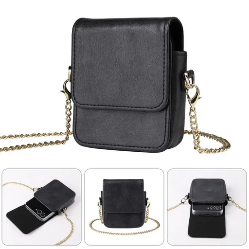 POCKET Puzdro s remienkom pre ZTE Nubia Flip 2 5G / Nubia Flip 5G čierne