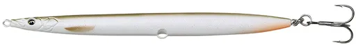 Savage gear sandeel pencil sinking matt white tobis - 12,5 cm 19 g
