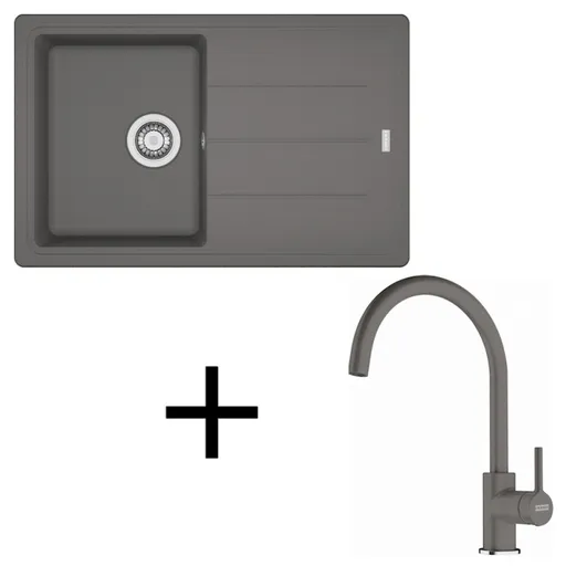 Franke set G279 BFG 611-78 + FC 6018.901 šedý kameň