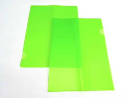 Obal A4 "L" zelený 180mic 10ks