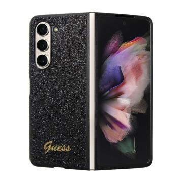 GUESS GLITTER FLAKES Obal Samsung Galaxy Z Fold5 5G čierny