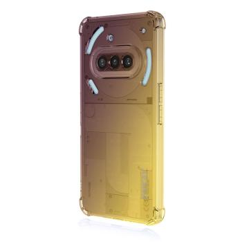 ENKAY GRADIENT Ochranný kryt pre Nothing Phone (3a) PURPLE GOLD