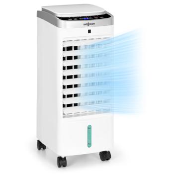 OneConcept Freshboxx Pro, ochladzovač vzduchu, 3 v 1, 65 W, 966 m³/h, 3 stupne prúdenia vzduchu, biely