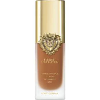Dolce&Gabbana Flawless Everlast Foundation intenzívny krycí make-up s dlhotrvajúcim efektom SPF 20 odtieň 28W Medium Deep 27 ml