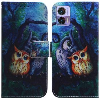 ART Peňaženkový kryt Motorola Edge 30 Neo OWL