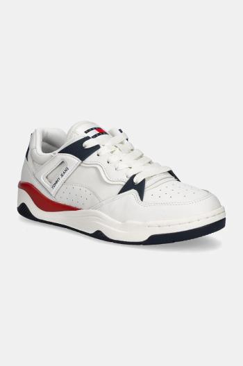 Tenisky Tommy Jeans TJM ULTRA BASKET SNEAKER biela farba, EM0EM01493