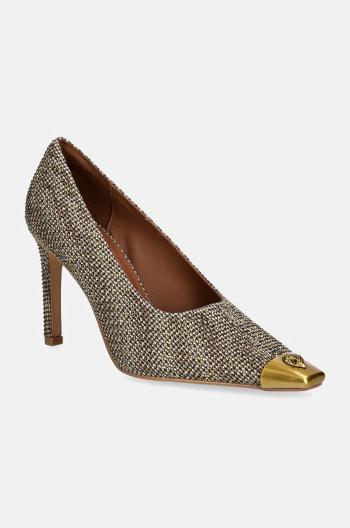 Lodičky Kurt Geiger London Regent Court béžová farba, 3448449609