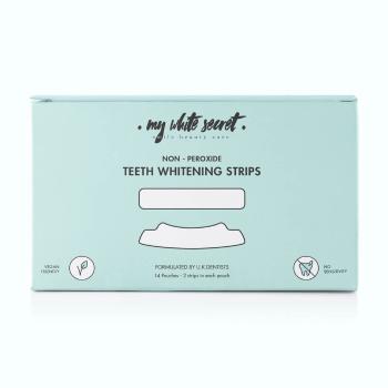 My White Secret Bieliace pásiky na zuby Whitening Strips 14 ks