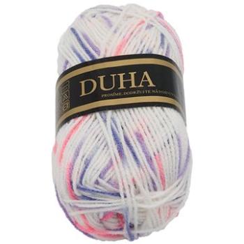Dúha 50 g – 881 biela, ružová, fialová, modrá (6591)