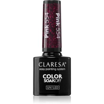 Claresa SoakOff UV/LED Color Warm Feelings gélový lak na nechty odtieň 5 g