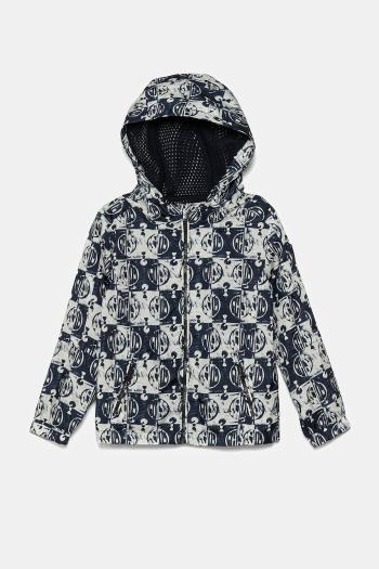 Detská bunda Guess tmavomodrá farba, N5GL01 WCFM0